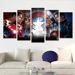 Avengers Civil War Wall Picture